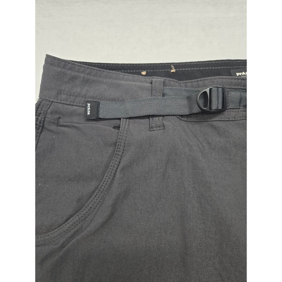 Prana Mens Gray Convertible Button Roll Up Cargo Hiking Pants - Picture 1 of 15